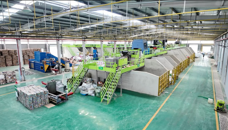 Hubei Xiangyang Recycling-Abfallprojekt